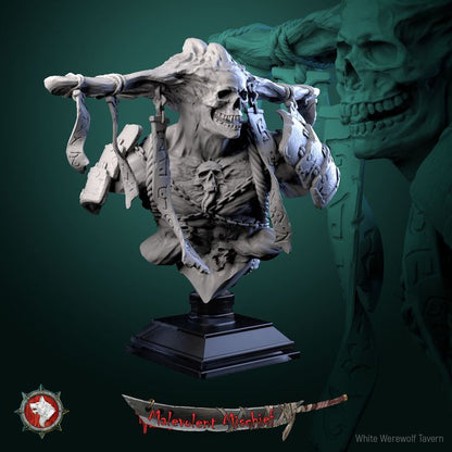 Grimblade Revenant - Bust | Malevolent Mischief | White Werewolf Tavern