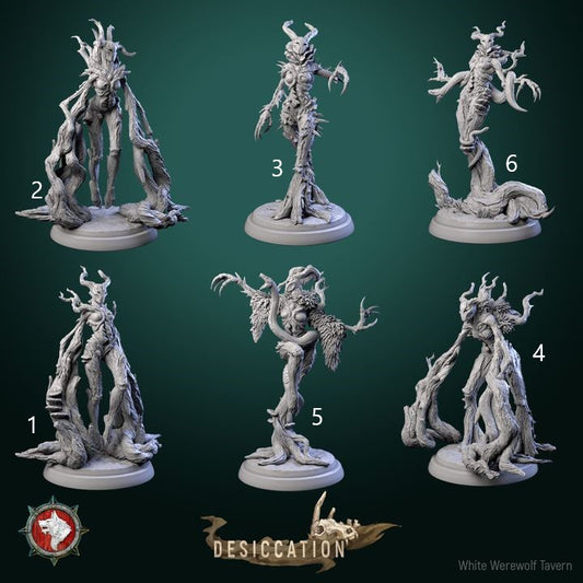 Infected Driade Set | Desiccation | White Werewolf Tavern