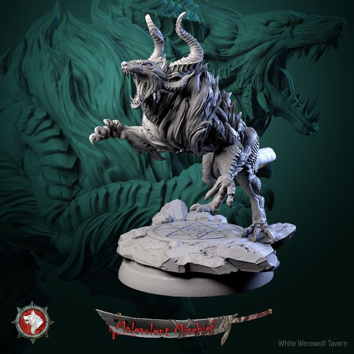 Infernohound Set | Malevolent Mischief | White Werewolf Tavern