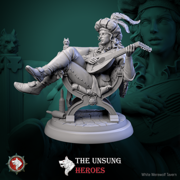 Jax Fiddlefoot, Lord of the Lute | The Unsung Heroes | White Werewolf Tavern