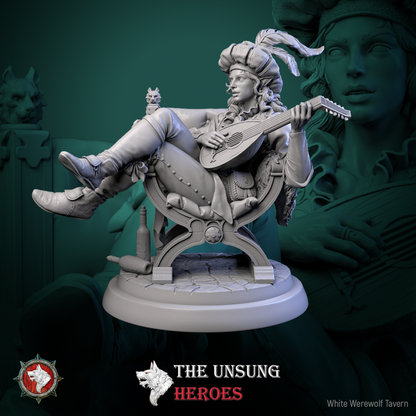 Jax Fiddlefoot, Lord of the Lute | The Unsung Heroes | White Werewolf Tavern