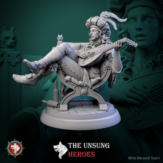 Jax Fiddlefoot, Lord of the Lute | The Unsung Heroes | White Werewolf Tavern