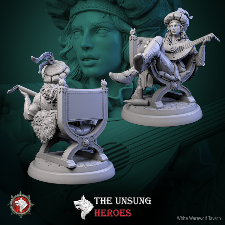 Jax Fiddlefoot, Lord of the Lute | The Unsung Heroes | White Werewolf Tavern