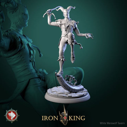 Jester Killer | Iron King | 75mm scale model | White Werewolf Tavern