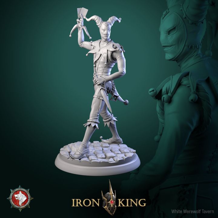 Jester Killer Set | Iron King | White Werewolf Tavern