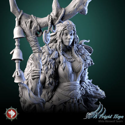 Kaelia, Witch of the Frozen Veil | A Frigid Hope | White Werewolf Tavern