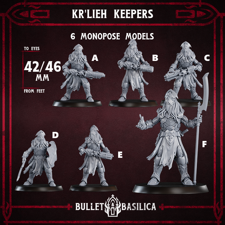 Kr'lieh Keepers Squad | Disciple of Tet’o | Bullet Basilica
