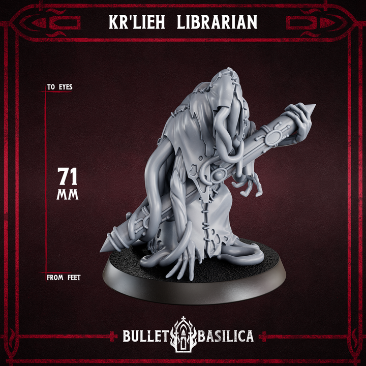 Kr'lieh Librarian | Disciple of Tet’o | Bullet Basilica