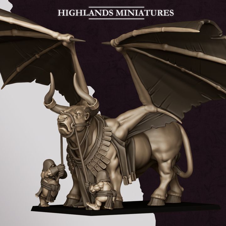 Marduk Bull | Sons of Marduk | Highlands Miniatures