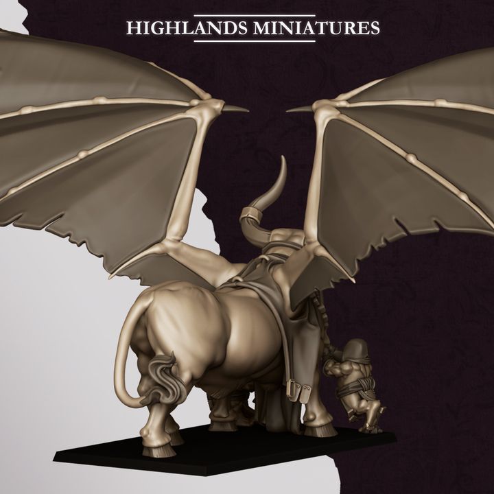 Marduk Bull | Sons of Marduk | Highlands Miniatures