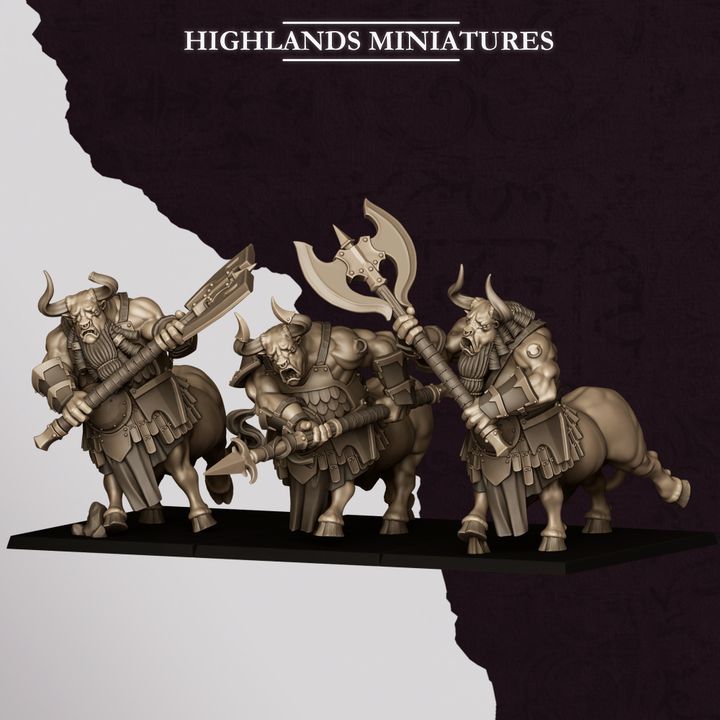 Marduk Minotaurs | Sons of Marduk | Highlands Miniatures