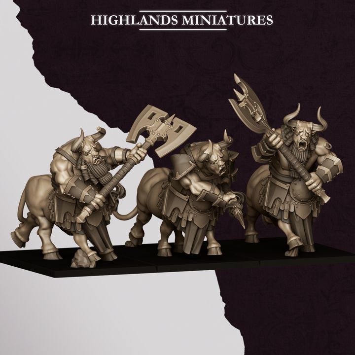 Marduk Minotaurs | Sons of Marduk | Highlands Miniatures