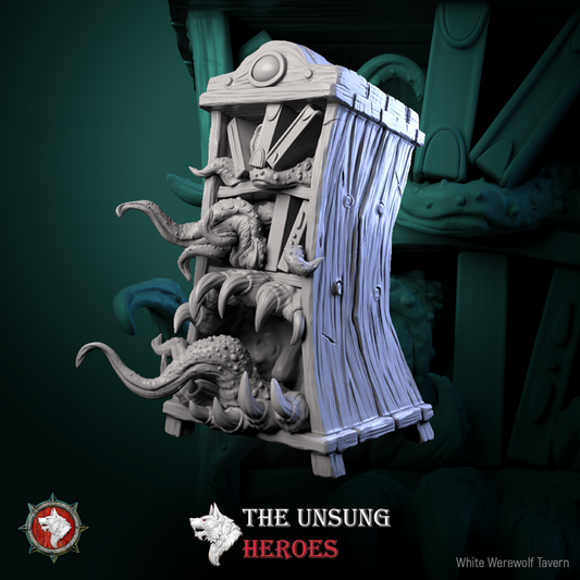 Bookshelf Mimic | The Unsung Heroes | White Werewolf Tavern