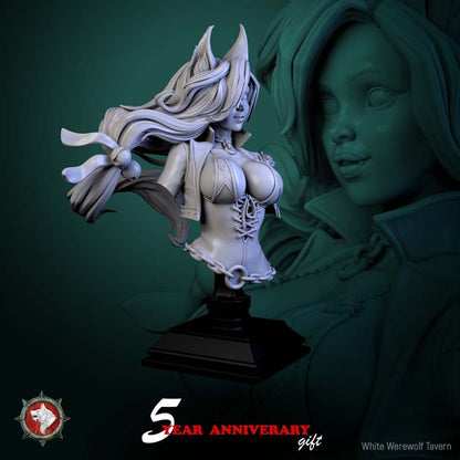 Nyx Shadowpurr - Bust | White Werewolf Tavern