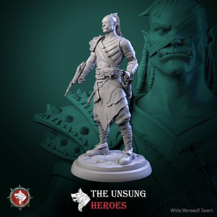 Roadside Bandit | The Unsung Heroes | 75 mm scaled model | White Werewolf Tavern