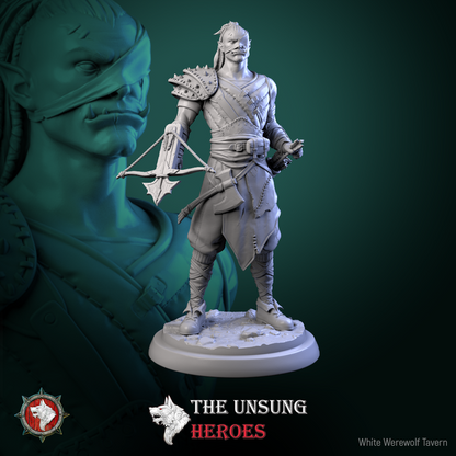 Roadside Bandit | The Unsung Heroes | 75 mm scaled model | White Werewolf Tavern