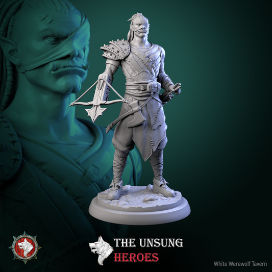 Roadside Bandit | The Unsung Heroes | 75 mm scaled model | White Werewolf Tavern