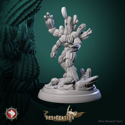 Saguaro Sentinel Cactus Golem | Desiccation | White Werewolf Tavern