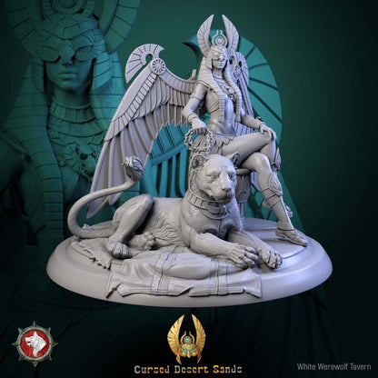 Sekhara the Lion Mother | Cursed Desert Sands | White Werewolf Tavern
