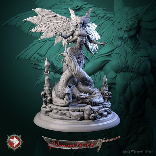 Seraphine the Dreadmother - heroic miniature | Malevolent Mischief | White Werewolf Tavern