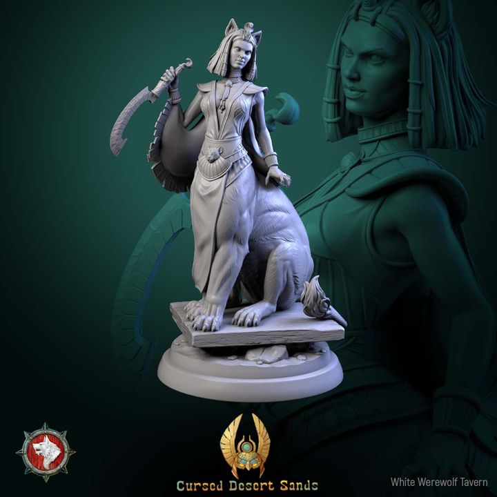 Sphinx Daughters of Sekhara Set | Cursed Desert Sands | White Werewolf Tavern