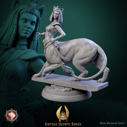 Sphinx Daughters of Sekhara Set | Cursed Desert Sands | White Werewolf Tavern