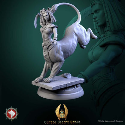 Sphinx Daughters of Sekhara Set | Cursed Desert Sands | White Werewolf Tavern