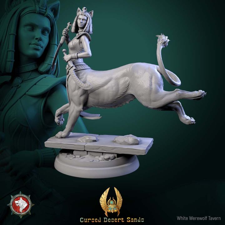 Sphinx Daughters of Sekhara Set | Cursed Desert Sands | White Werewolf Tavern