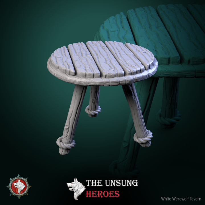 Tavern Fixtures | The Unsung Heroes | White Werewolf Tavern