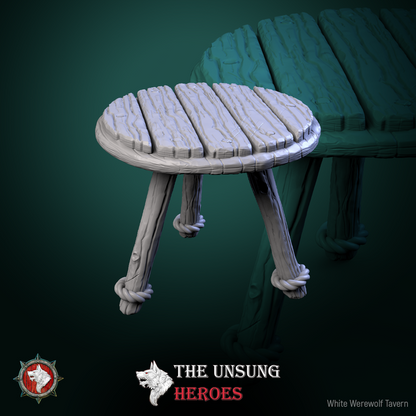Tavern Fixtures | The Unsung Heroes | White Werewolf Tavern