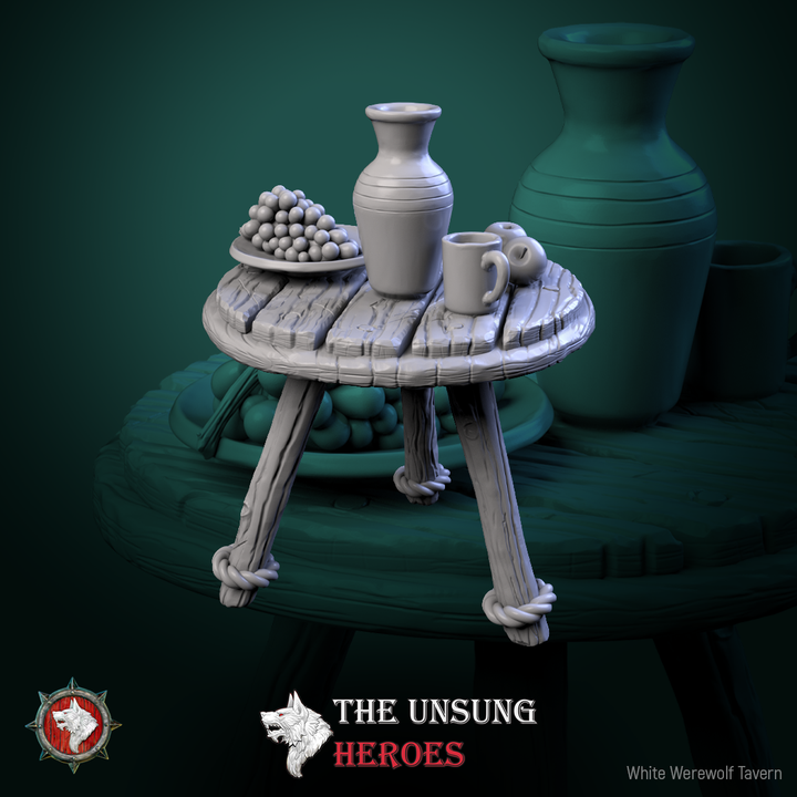 Tavern Fixtures | The Unsung Heroes | White Werewolf Tavern