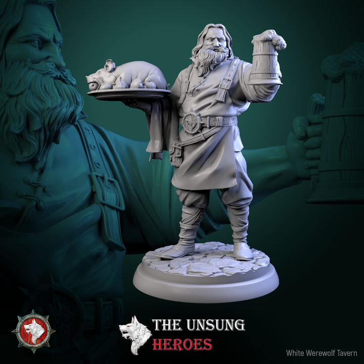 Tavernhands Set | The Unsung Heroes | White Werewolf Tavern