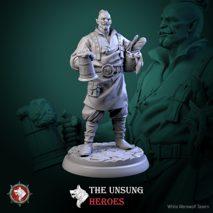 Tavernhands Set | The Unsung Heroes | White Werewolf Tavern