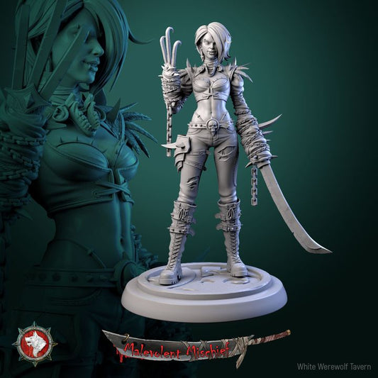 The Crimson Huntress Set | Malevolent Mischief | White Werewolf Tavern