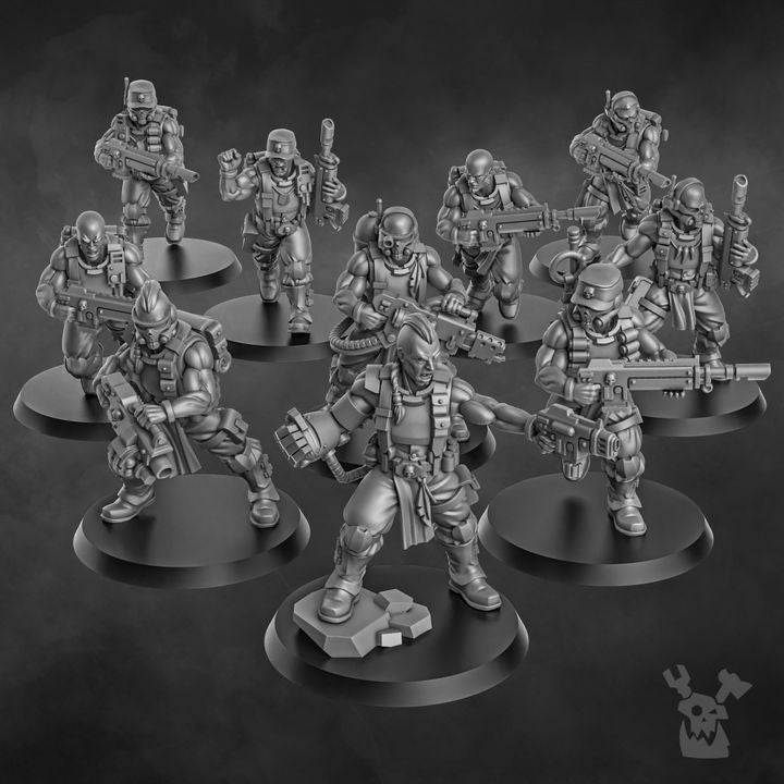 Bits - The Ork Slayers Squad | Grimdark Guardsmen | Dakka Dakka