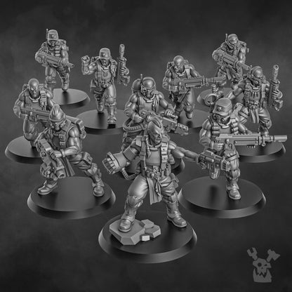 Bits - The Ork Slayers Squad | Grimdark Guardsmen | Dakka Dakka
