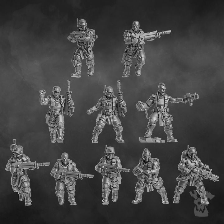 Bits - The Ork Slayers Squad | Grimdark Guardsmen | Dakka Dakka
