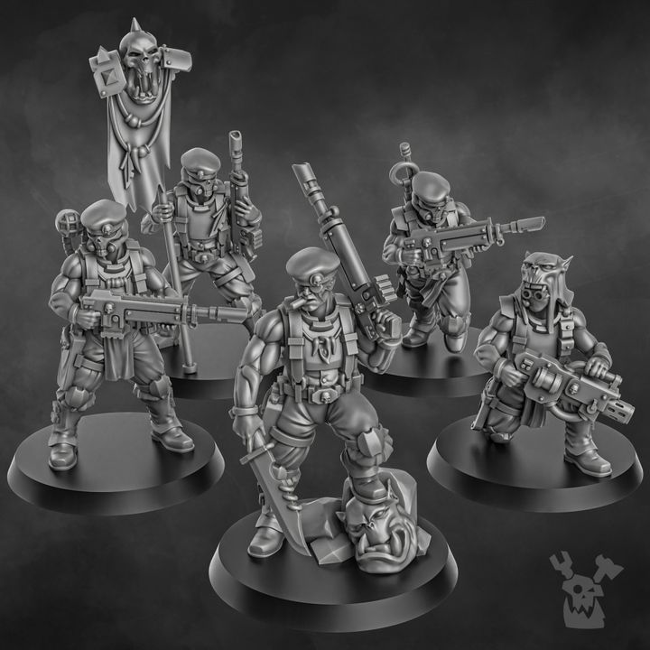 Bits - The Ork Slayers Squad | Grimdark Guardsmen | Dakka Dakka