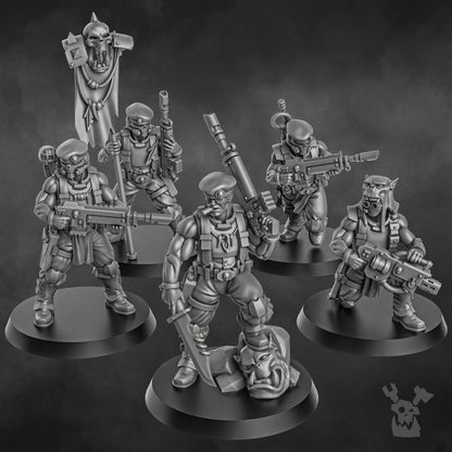 Bits - The Ork Slayers Squad | Grimdark Guardsmen | Dakka Dakka