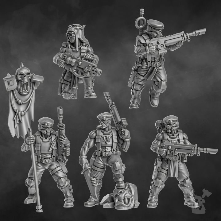 Bits - The Ork Slayers Squad | Grimdark Guardsmen | Dakka Dakka
