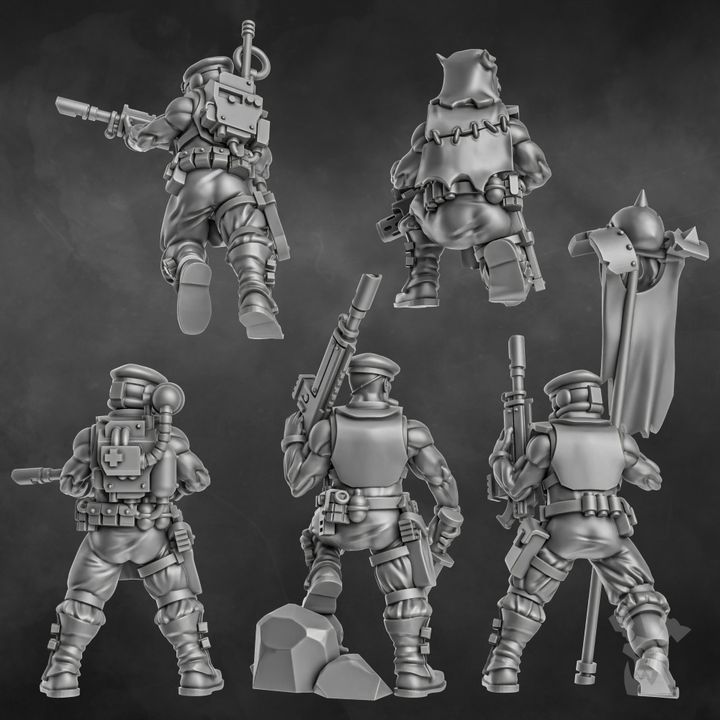 Bits - The Ork Slayers Squad | Grimdark Guardsmen | Dakka Dakka
