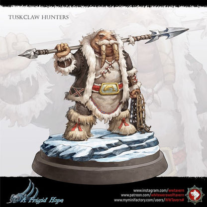 Tuskclaw Hunters Set | A Frigid Hope | White Werewolf Tavern