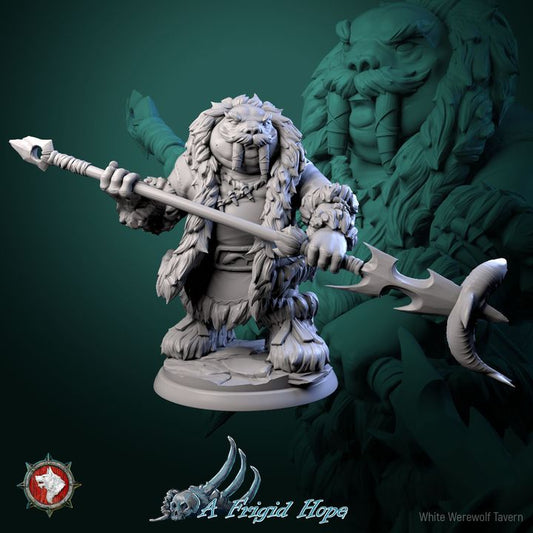 Tuskclaw Hunters Set | A Frigid Hope | White Werewolf Tavern