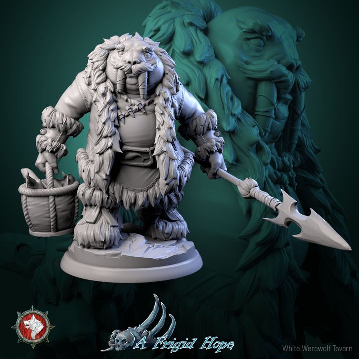 Tuskclaw Hunters Set | A Frigid Hope | White Werewolf Tavern