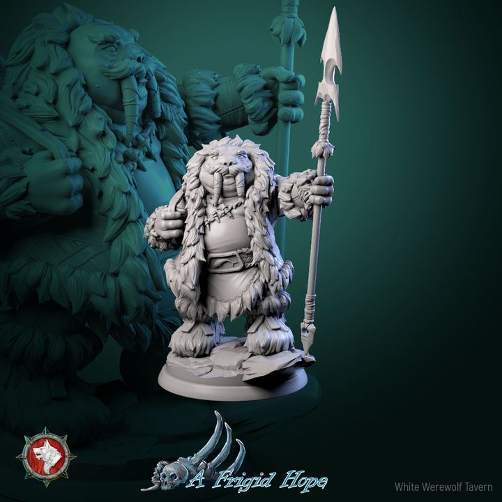 Tuskclaw Hunters Set | A Frigid Hope | White Werewolf Tavern