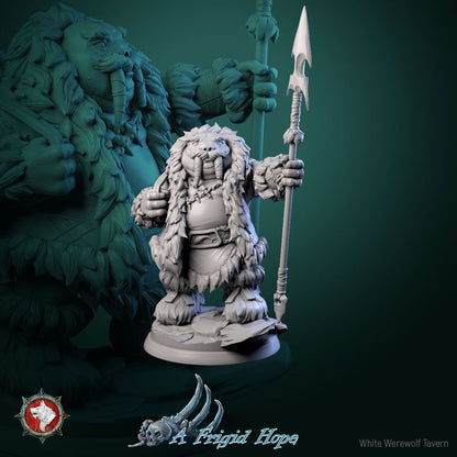 Tuskclaw Hunters Set | A Frigid Hope | White Werewolf Tavern