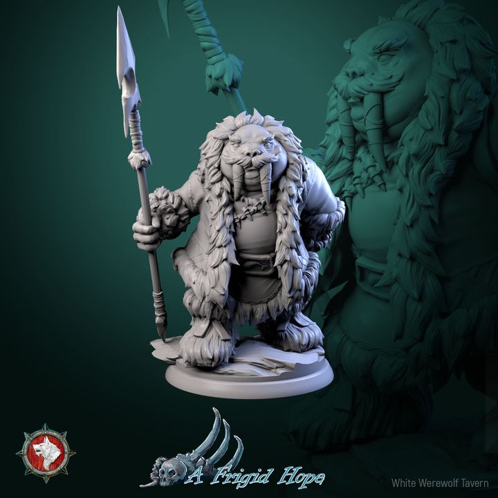 Tuskclaw Hunters Set | A Frigid Hope | White Werewolf Tavern