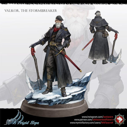 Valkor The Stormbreaker | A Frigid Hope | White Werewolf Tavern