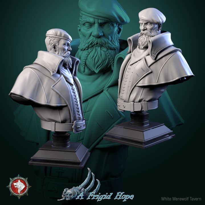 Valkor The Stormbraker - Bust | A Frigid Hope | White Werewolf Tavern