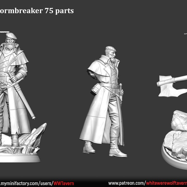 Valkor The Stormbreaker | A Frigid Hope | White Werewolf Tavern